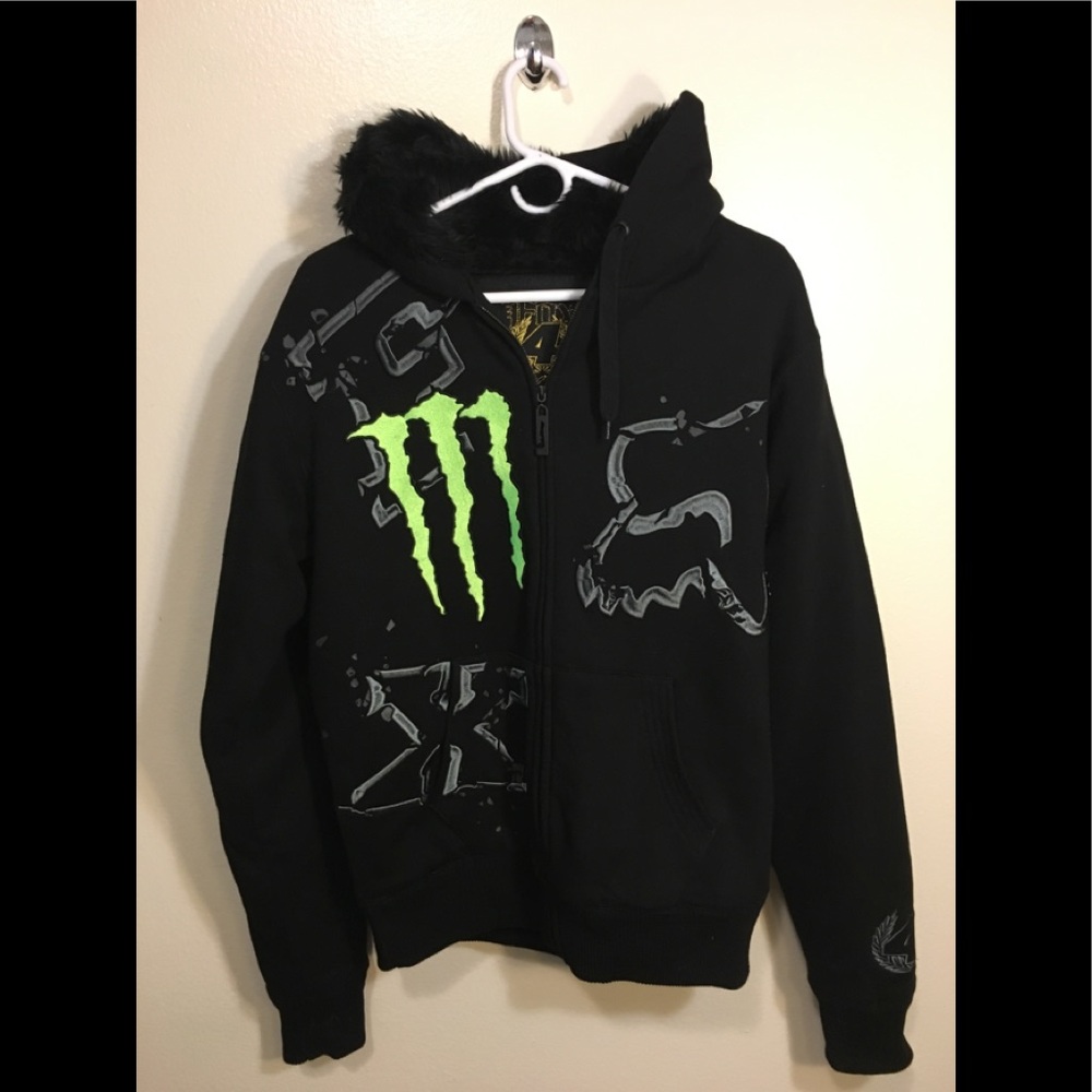 Monster Energy 4 Ricky Carmichael Hoodie Medium